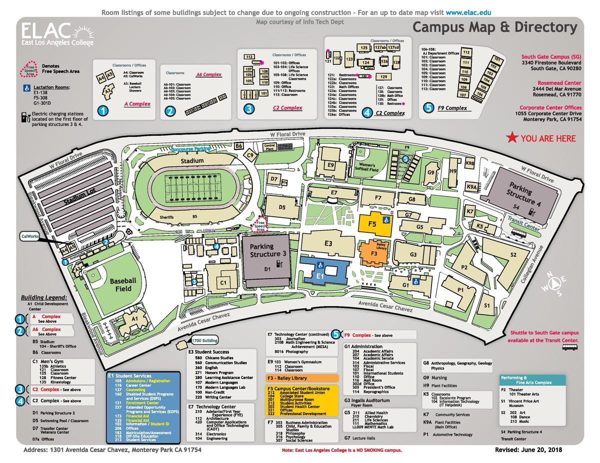 est LA du collège de la carte
